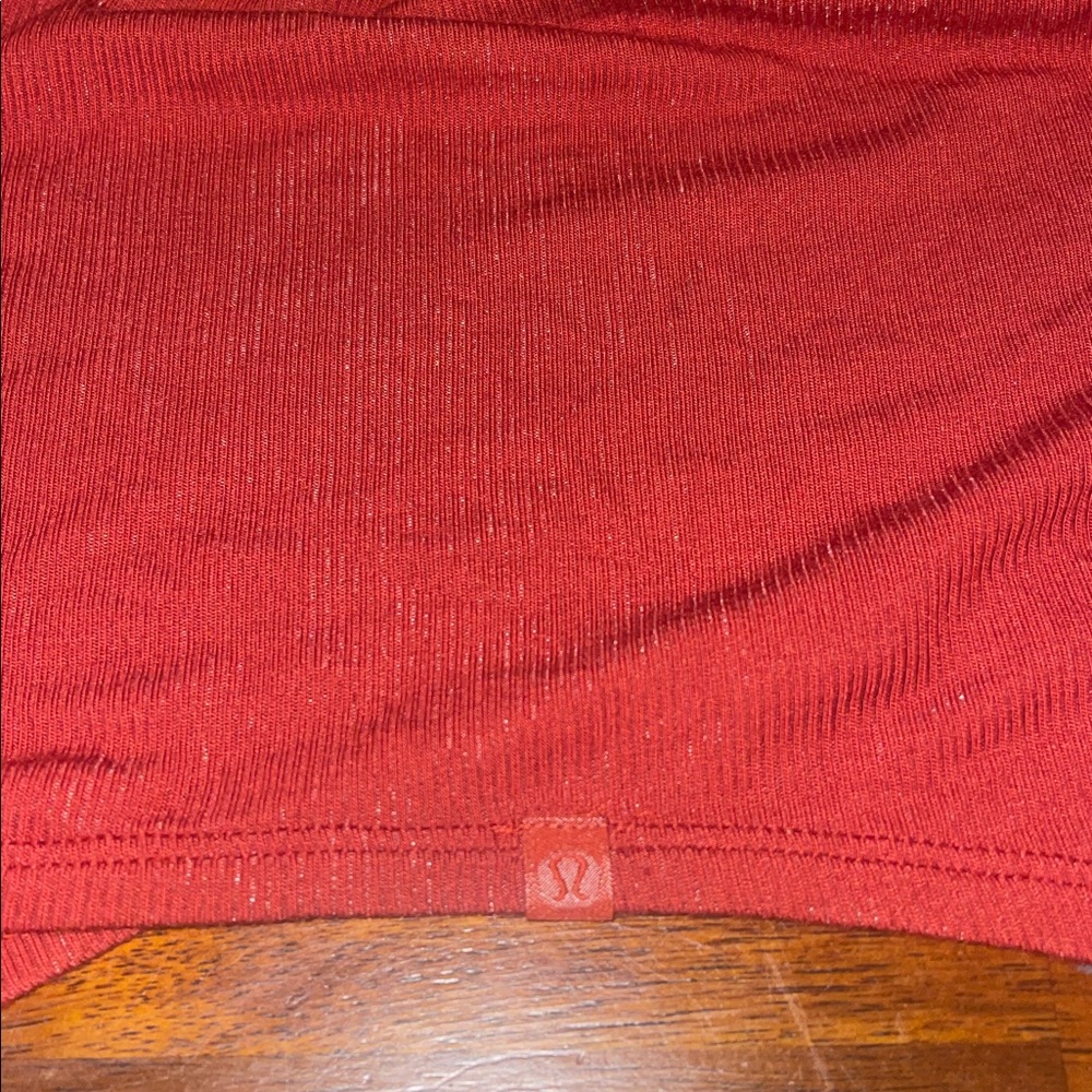 Lululemon Full Day Ahead Turtleneck in the color Magma. W3CWPS - Picture 10 of 10